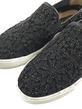 INC International Concepts Womens Beaded Slip On Sneakers Sammee Size 6.5